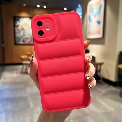 Red Bumper Back Shockproof Phone Case
